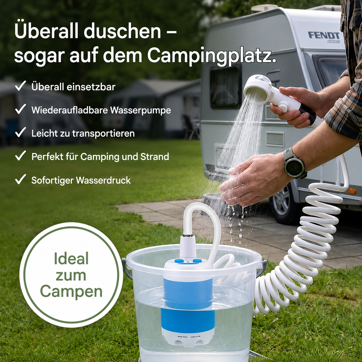 FlowJet™ Mobile Dusche – IntraSellers DE