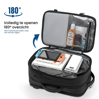 Nimm alles in einer Tasche mit — ohne zusätzliches Gepäck