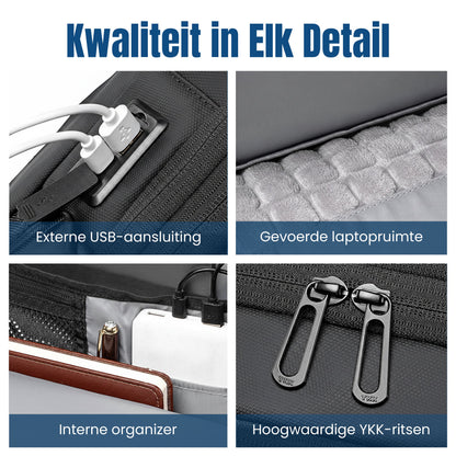 Nimm alles in einer Tasche mit — ohne zusätzliches Gepäck