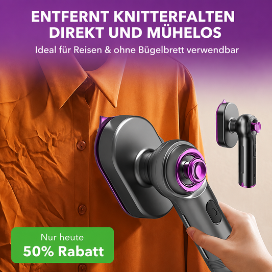 QuickPress™ | In 5 Minuten Knitterfrei Aus Dem Haus