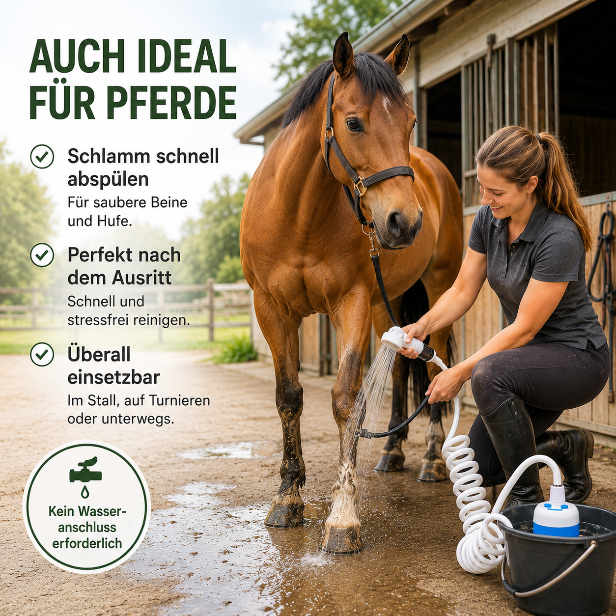 FlowJet™ Mobile Dusche