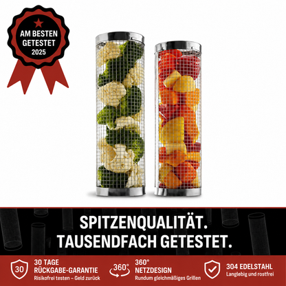 SearMaster™ | Grillen Sie Gemüse Wie Ein Profi, Ohne Dass Etwas Durchfällt