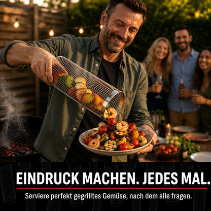 SearMaster™ | Grillen Sie Gemüse Wie Ein Profi, Ohne Dass Etwas Durchfällt