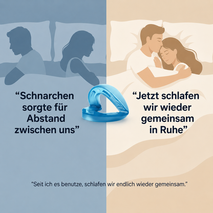 QuietRest™ Anti-Schnarch Mundschutz