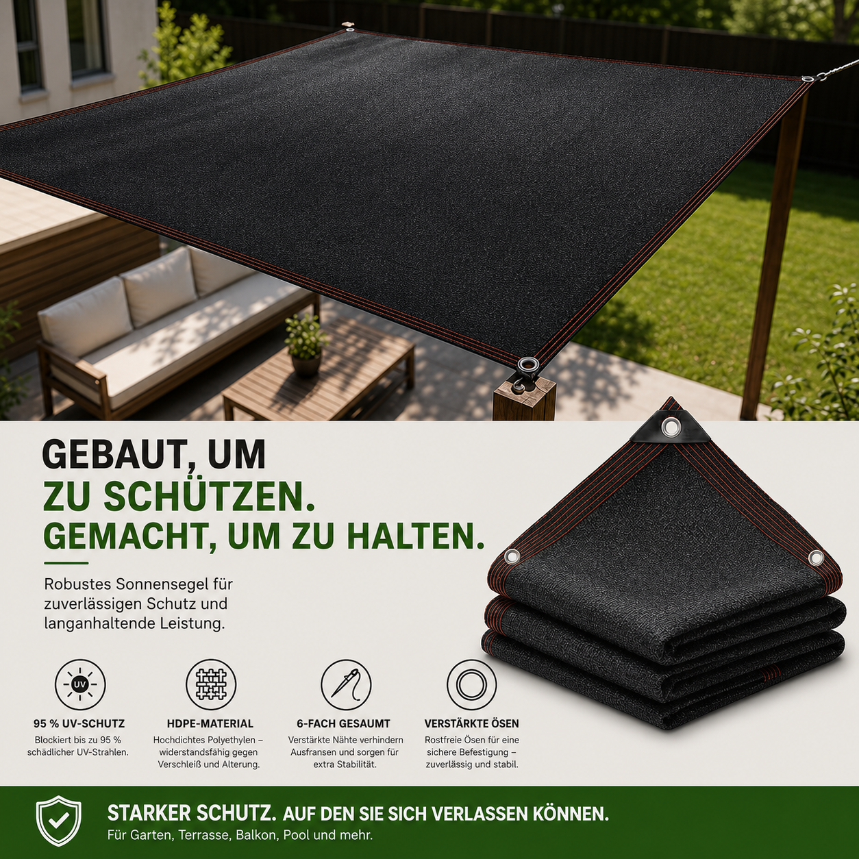 ShadeHaven™ | Machen Sie Aus Ihrer Heißen Terrasse Wieder Einen Lieblingsplatz