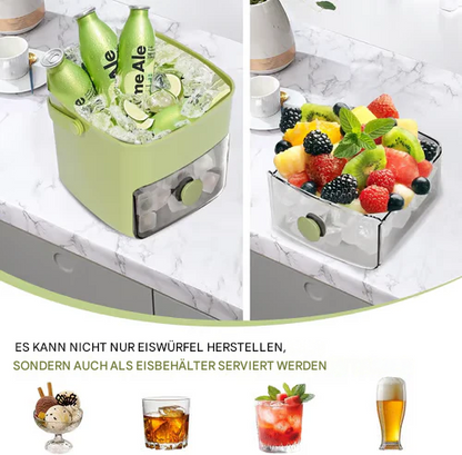 FrostVault™ | Immer 48 Eiswürfel Bereit, Ohne Gefummel