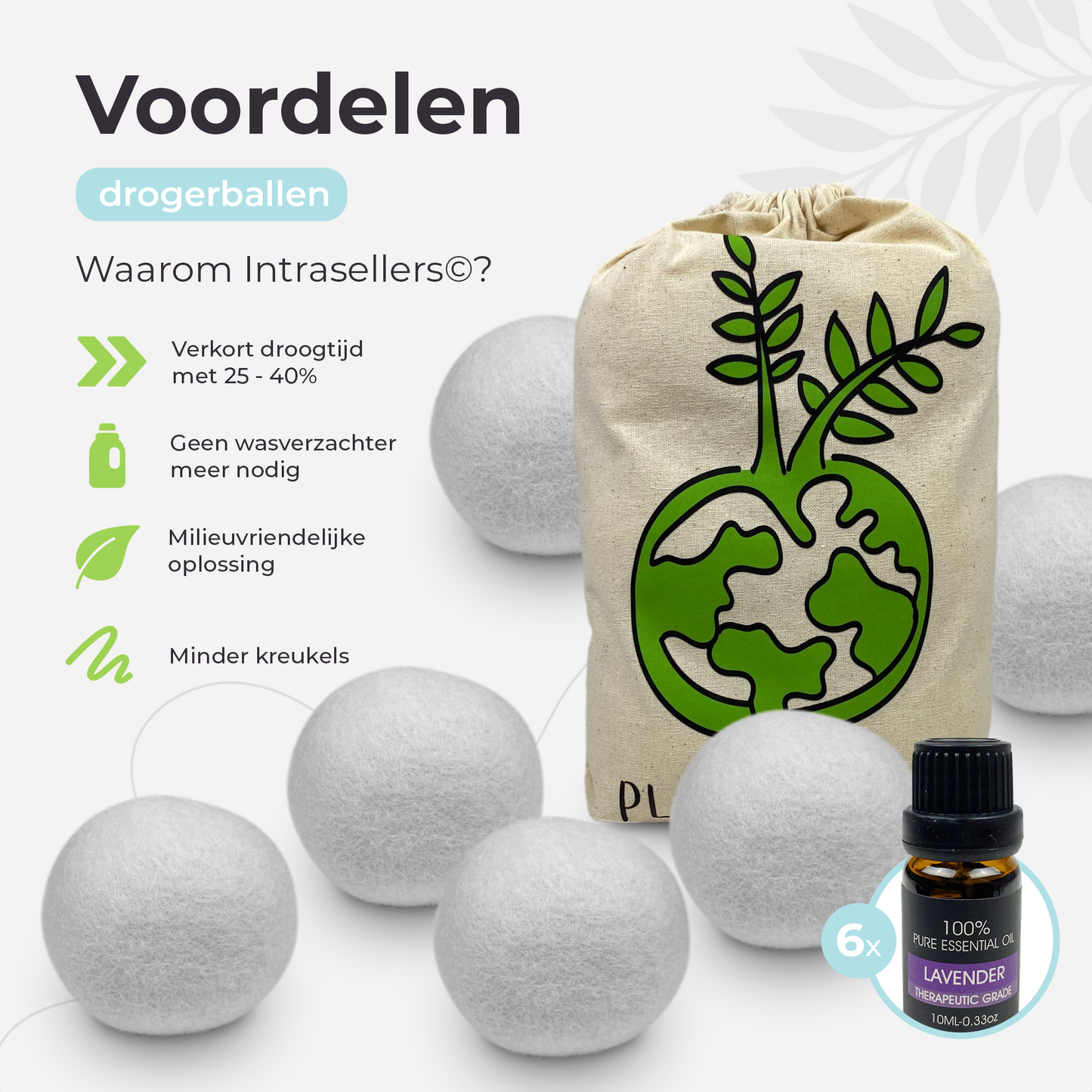 Woll Trocknerbälle – Weicher & Energiesparend