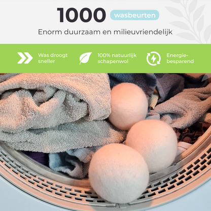 Woll Trocknerbälle – Weicher & Energiesparend