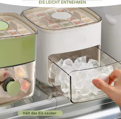FrostVault™ | Immer 48 Eiswürfel Bereit, Ohne Gefummel