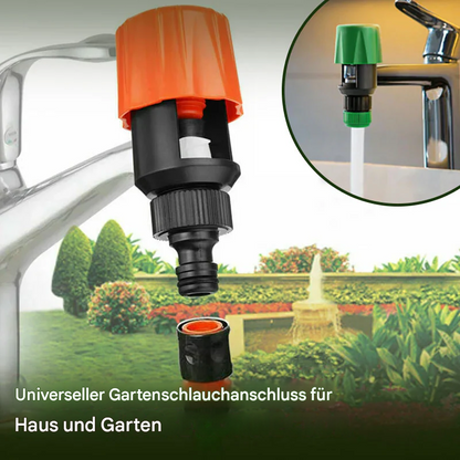 TapFlow™ | Schließen Sie Einen Gartenschlauch An Ihren Wasserhahn An