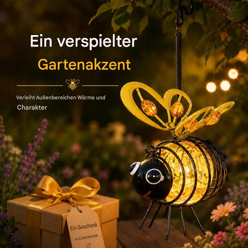 BeeGlow™ – Magisches Solarlicht für Garten und Balkon