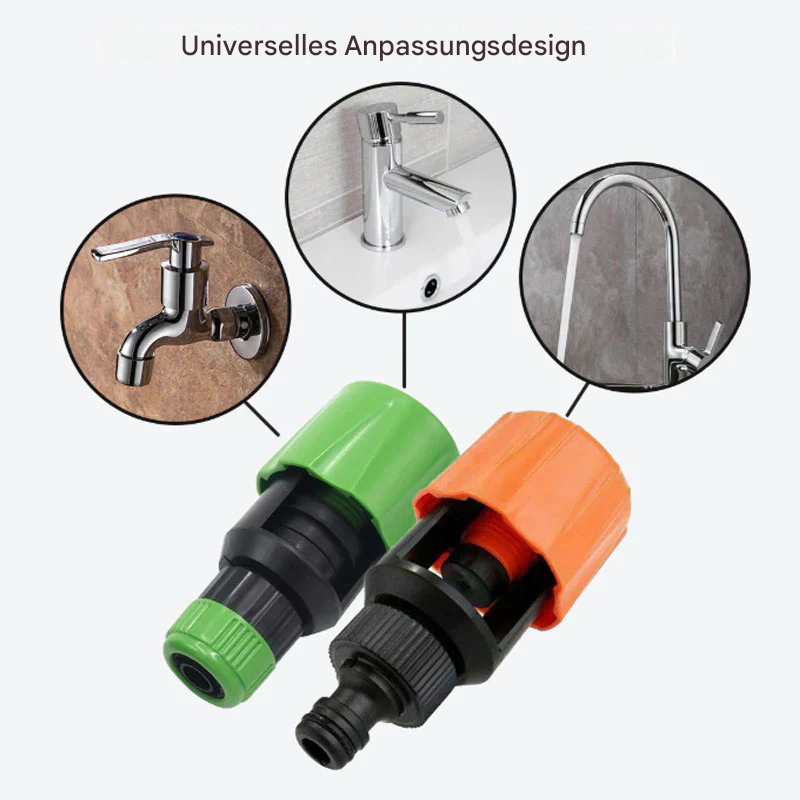 TapFlow™ | Schließen Sie Einen Gartenschlauch An Ihren Wasserhahn An