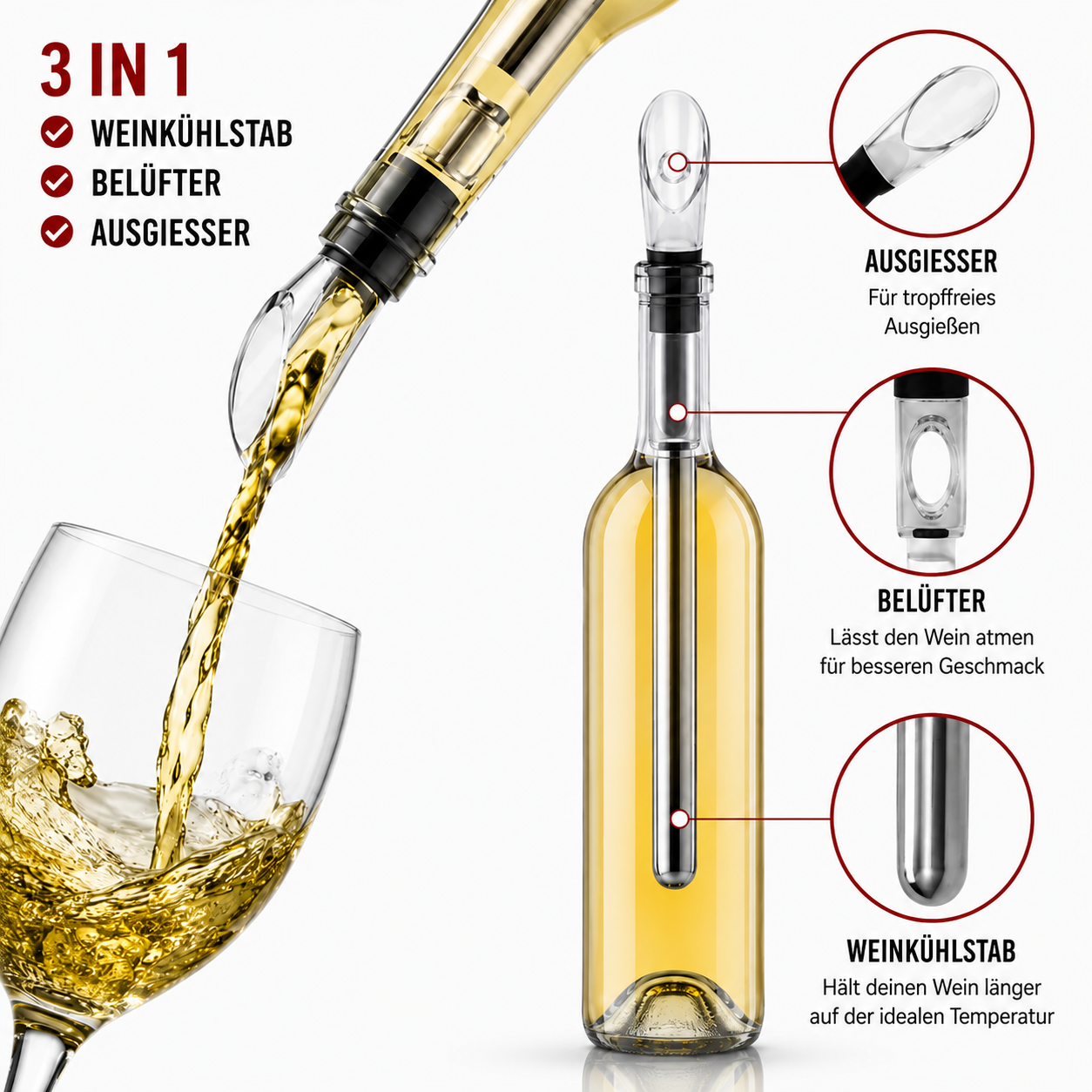 ChillStick™ | Ihr Letztes Glas So Kühl Wie Das Erste