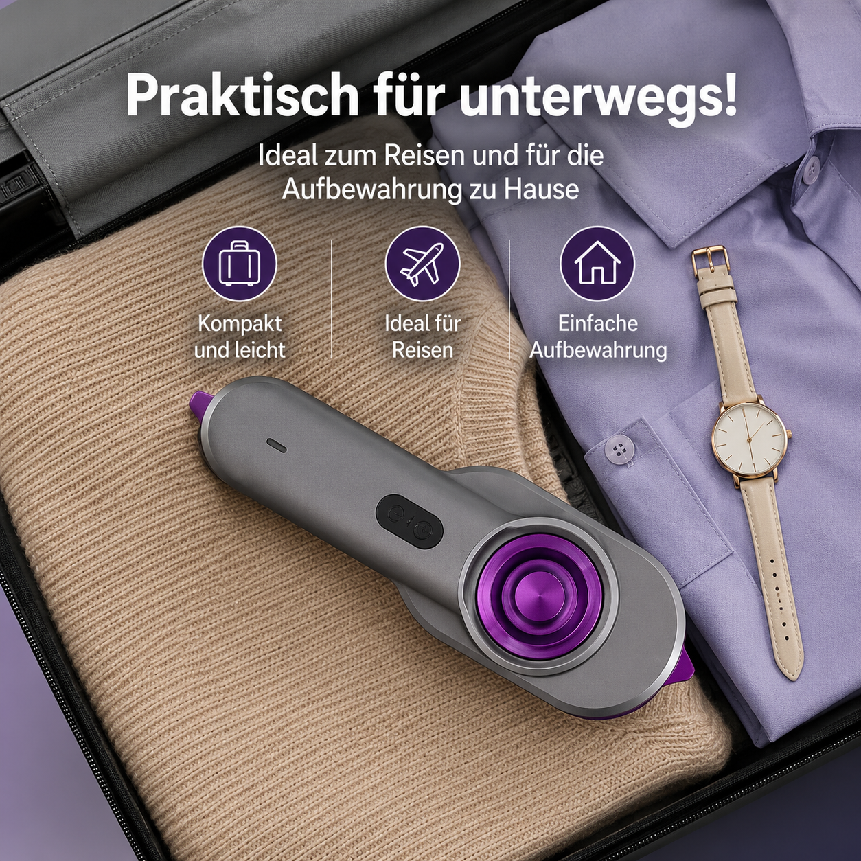 QuickPress™ | In 5 Minuten Knitterfrei Aus Dem Haus