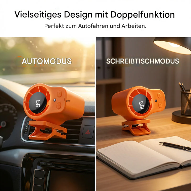 ClipAir™ – Gezielte Abkühlung, Hände frei