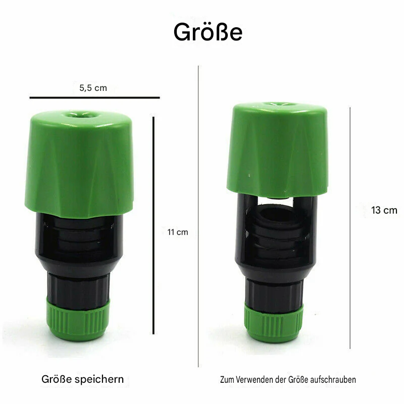 TapFlow™ | Schließen Sie Einen Gartenschlauch An Ihren Wasserhahn An