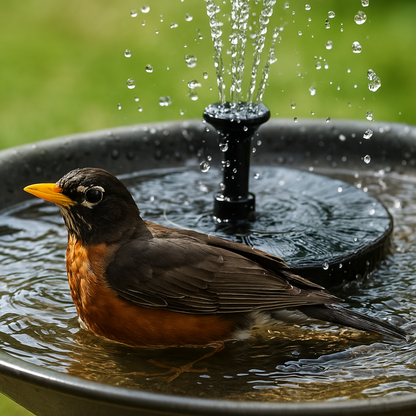 Solar Gartenbrunnen | Mehr Atmosphäre in deinem Garten Ohne Kabel oder Aufwand