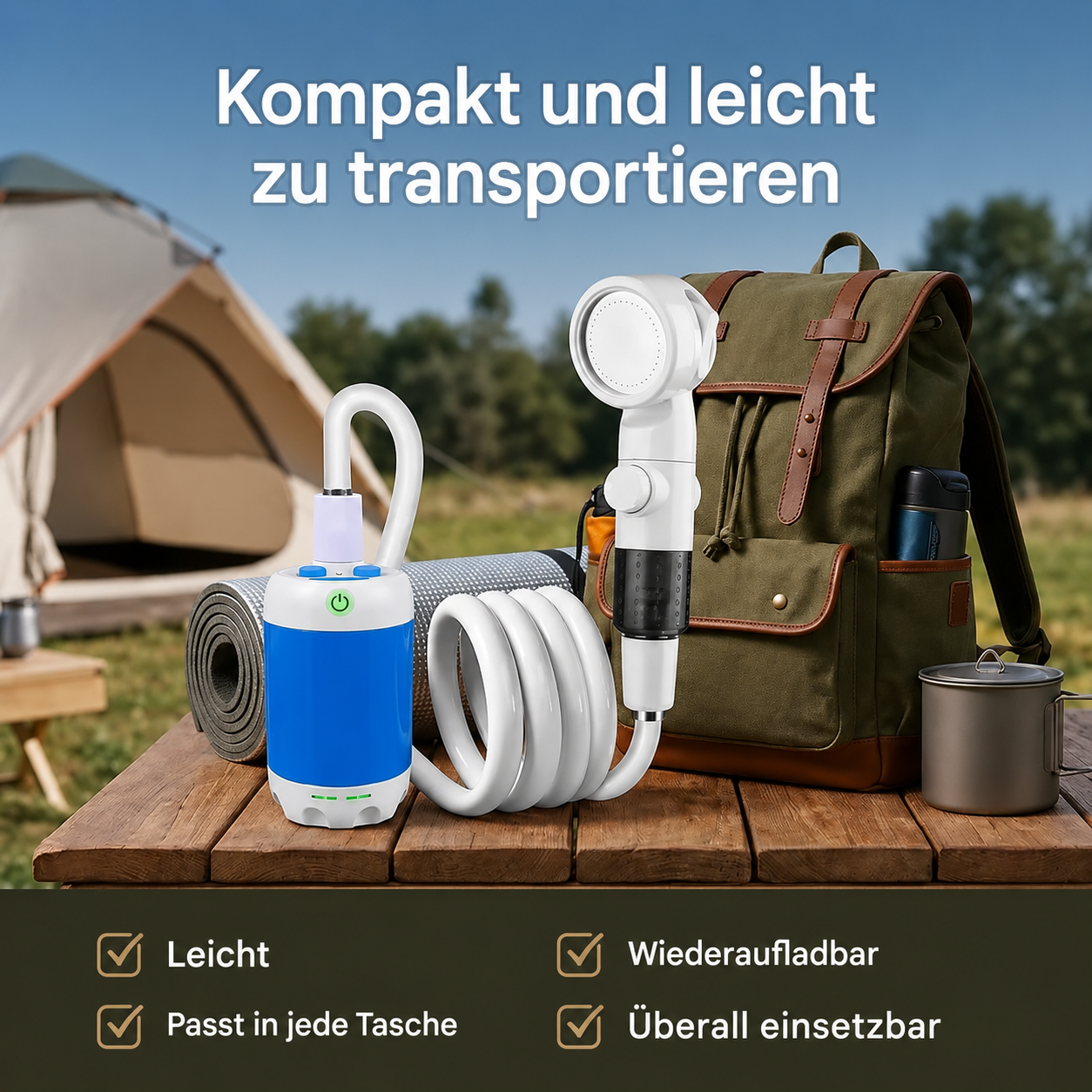 FlowJet™ Mobile Dusche – IntraSellers DE