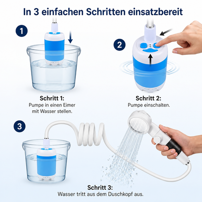 FlowJet™ Mobile Dusche
