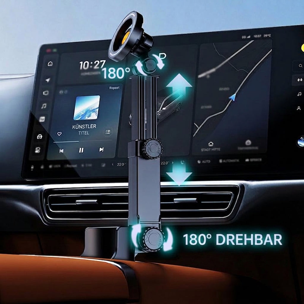 DriveSnap™ | Ihr Handy sicher in der Getränkehalterung