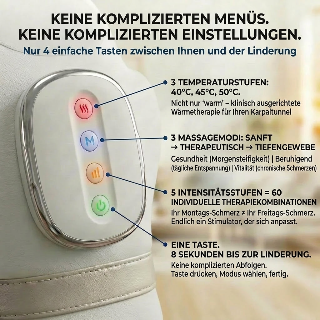 PalmRelax™ | Warme Handmassage für steife, müde Finger