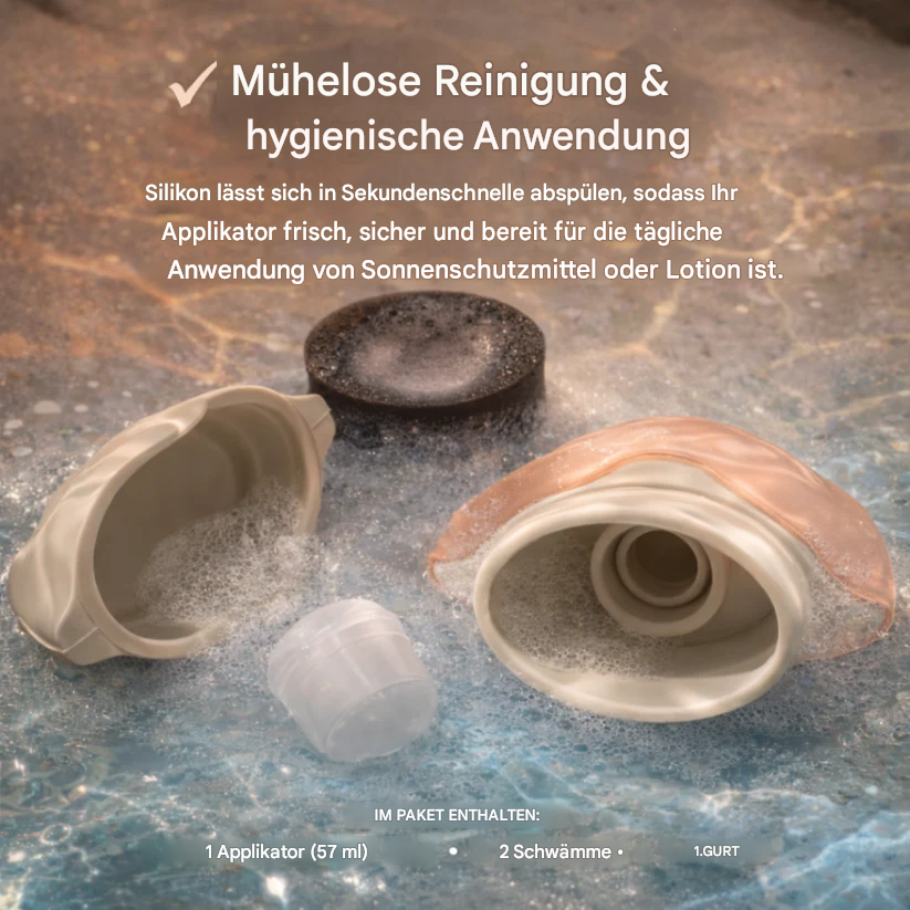 Sonnencreme ohne klebrige Hände – sauber, schnell und ohne Chaos